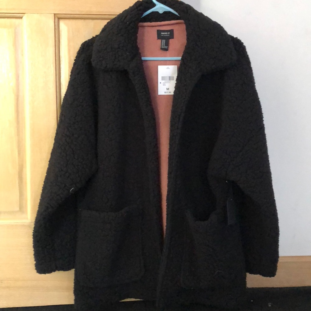 Black sweater jacket